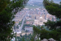 View of Berat from Berat Castle