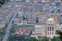 View of Berat from Berat Castle