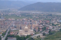 View of Berat city from Berat Castle