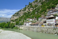 The river Osum in Berat