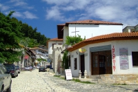 Infopoint in Berat city, Albania