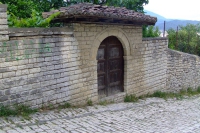 Big door in Berat city