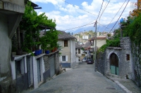 Street of Gjirokaster, Albania