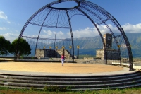 Scene of Gjirokaster National Folklore Festival