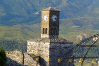 Clock Tower in Gjirokastër Castle, Albania