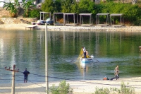 One of beaches in Ksamil, Albania