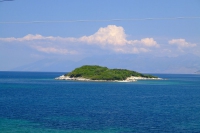 Ksamil islands in Ionian Sea, Albania