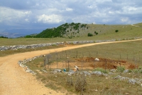 Road near Ksamil village, Albania