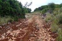Red dirt road, Albania