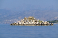 Small island near Ksamil Islands