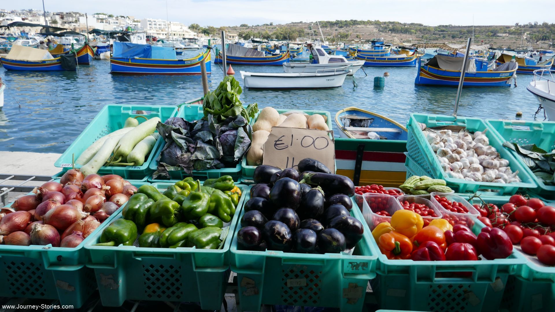 Market in Marsaxlokk, Malta