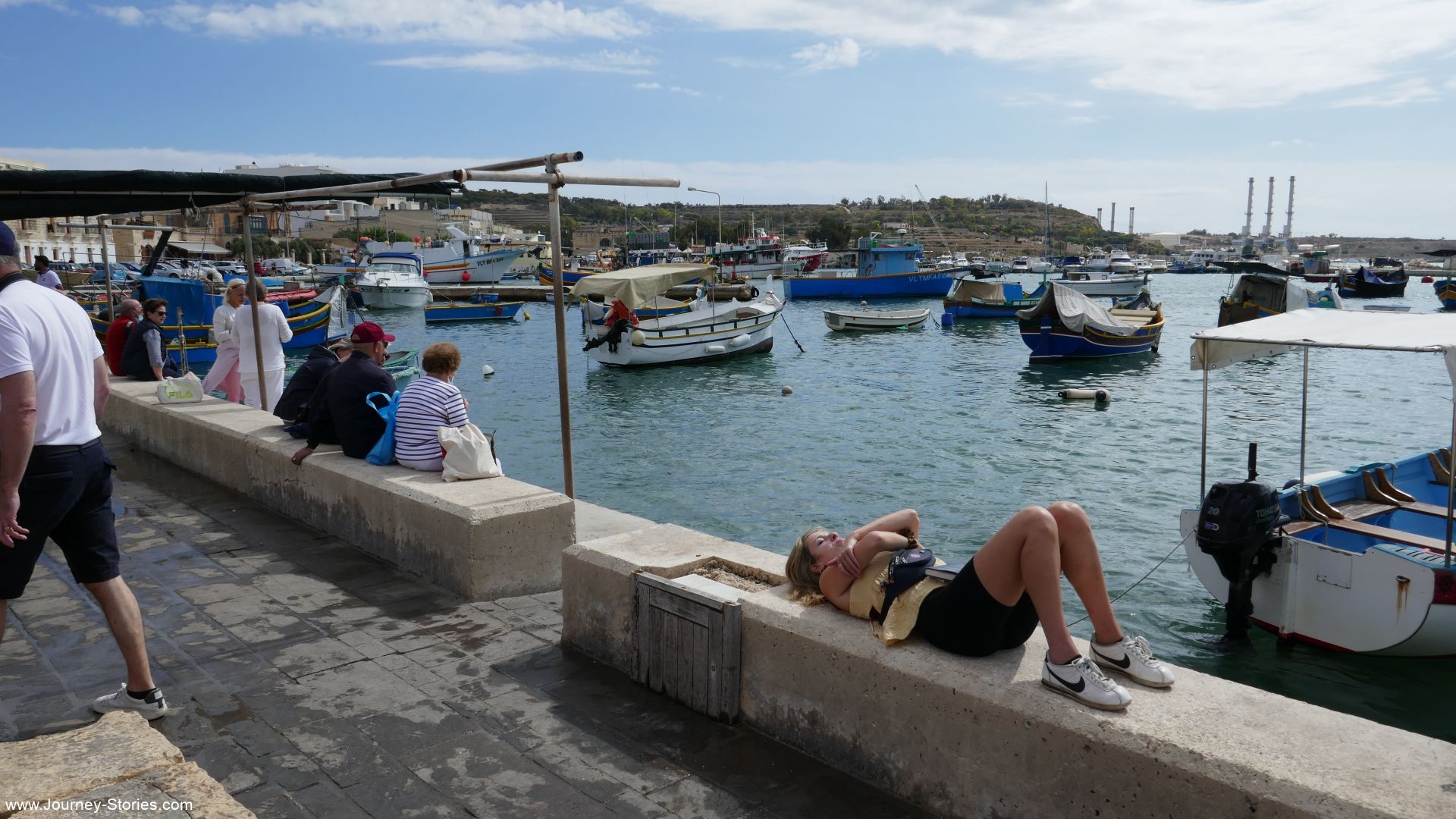 Marsaxlokk waterfront, Malta
