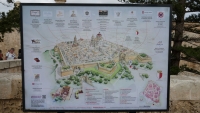 Map of Mdina city