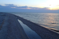 In west of Tendra Spit