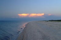 In west of Tendra Spit